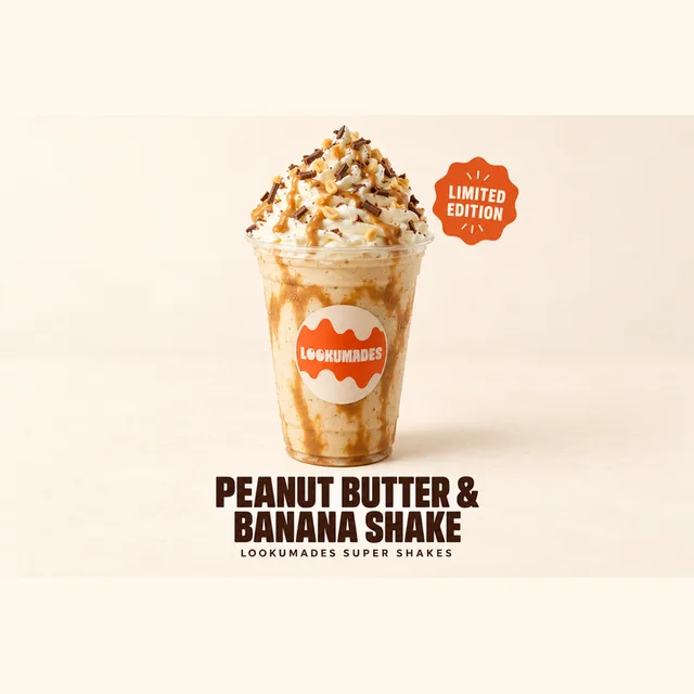 Peanut Butter and Banana Shake — LIMITED EDITION