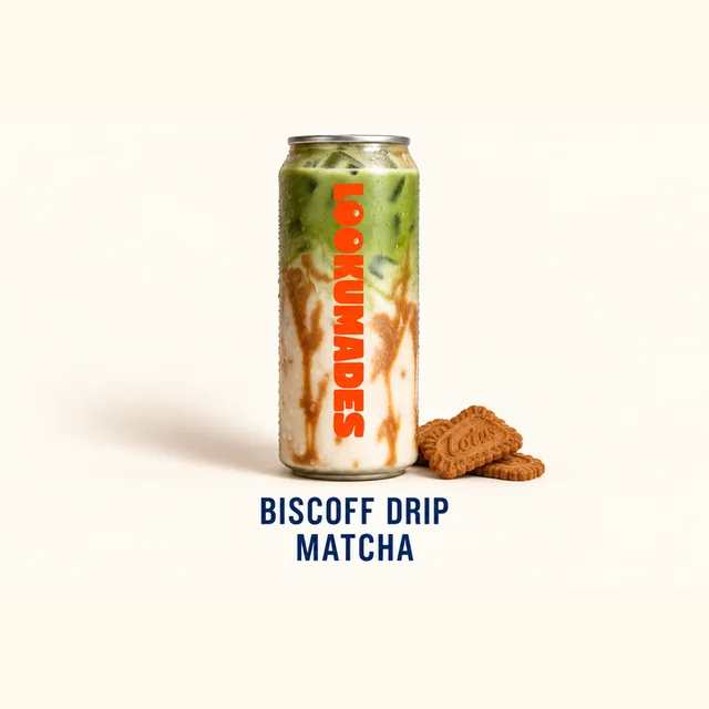 Biscoff Drip Matcha