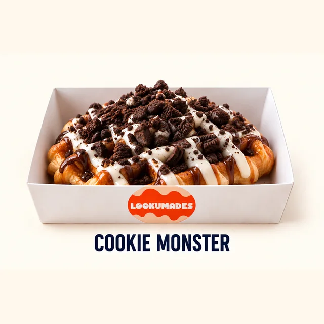 Cookie Monster Croffles